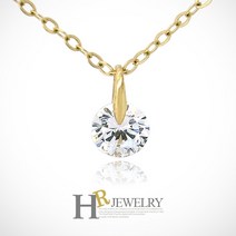 호림쥬얼리 14K정품)히트)깜찍(HR)14K 퓨리 5mm 큐빅 펜던트