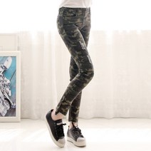 비바조이 밀리터리 스키니 카모플라쥬 룩팬츠