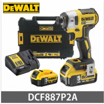 디월트 DCF887P2A 충전 임팩드라이버 18V 5.0Ah 2B