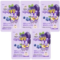 닥터헬퍼 아이대장앤푸룬 파우치 80ml 블루베리 푸룬주스, 5포