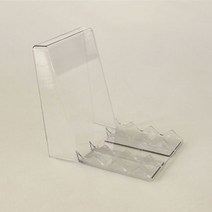 투명 상품 진열스탠드 디스플레이 거치대 제품 북 지지대 책 도서, 단품
