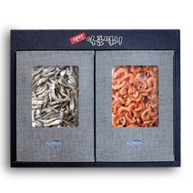 백송식품 실속 명절 건어물 선물세트/멸치/다시마/새우/황태, 02_고바멸치+두절새우세트