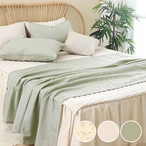 [올리비아데코]뱀부 시어서커 리플 여름 배이불(S), 색상:허브티베이지_NA_O20HEH05S