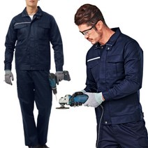방염복 상의 방염 작업복 용접 보호복 방열복 네이비, 2XL105