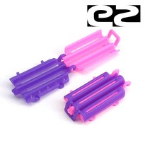 EZ 물결모양 뿌리 볼륨업 파마 롯드 세트, 낱개, 1