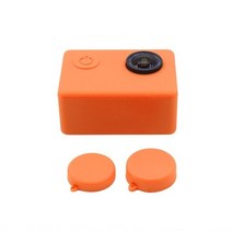 고프로 11 10 방수케이스 방수팩 실리콘 케이스 커버 SJ4000 WIFI Plus 소프트 고무 스킨 Eken H9 GoPro, 02 Orange