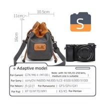 카메라 가방 디지털 Dslr 방수 충격 방지 통기성 배낭 니콘 캐논 소니 소형 비디오 사진 배낭, Small grey 1