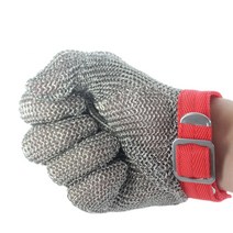 천하무적장갑 쇠그물 철장갑 방검 안전 글러브 보호, XS 사이즈 세 손가락 장갑(극소)