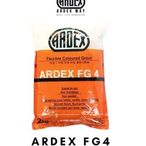 아덱스FG4 2kg ARDEX 고탄성방수줄눈시멘트 화장실 주방 컬러메지 메지 타일, 시멘트