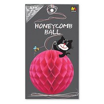 허니콤볼 페이퍼벌룬 모빌 포토존 파티 장식 용품, 허니콤볼(25cm)_푸치샤