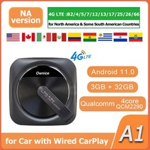 Autoux autoux 카플레이 오토유엑스 AUX Ownice-A1 A3 카플레이 ai 박스 DVR HDMI 안드로이드 자동 애플 카, 03 A1-NA