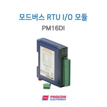 디지털 I/O 모드버스 RTU 입력 모듈 Modbus PROCON KC인증 PM16DI