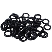 고무오링 패킹 실리콘 오링 고무링 WSFS-블랙 니트릴 고무 O 링 씰 와셔 50 개 12 mm x 2 5mm 7, 01 Black_01 50Pcs