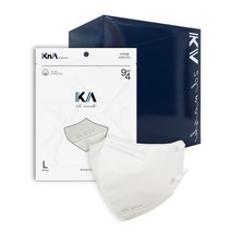 케이에이투디황사방역마스크(KF94)(대형)(흰색) KA 프리미엄 2D 황사방역 100%국내자제 KF94 마스크 화이트 L, 50매