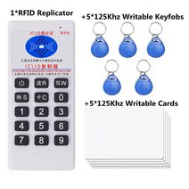 휴대용 주파수 125Khz-13.56MHZ 복사기 복제기 RFID NFC IC 카드 리더기 및 라이터 액세스 제어 카드 태그 복사기, 1개, 05CD복사기