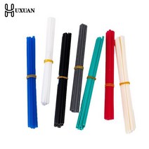 10/20pcs 자동차 범퍼 수리 도구에 대 한 블랙/화이트 길이 20cm ABS/PP/PPR 플라스틱 용접 막대 뜨거운 공, 07 PP red 20pcs