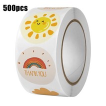 50-500pcs 태양 무지개 만화 스티커 diy 인사말 카드에 대 한 어린이 장난감 태그 손 책 장식 베이킹 인감 레이블 china 중국 해외 원서 추천 도서 chiness, 500개