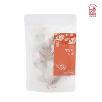 경성건강원 생강차 티백 생강 100% 국산 건조 말린 건생강 진저롤 쇼가올 몸이 따뜻해지는 진저생강차 침출차 환절기 효능 30티백, 기리수 1gx30티백1봉