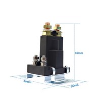 자동차 릴레이 스타터 500A/12V/24V 4 터미널 전원 스위치 듀얼 배터리 시작 접촉기, 04 24V Continuous