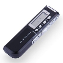 소형 녹음기 장시간 소형녹음기 장시간 녹음 새로운 8gb 음성 활성화 휴대용 레코더 mp3 플레이어 전화 오디오 디지털 음성 딕터폰 호환, 검은 색