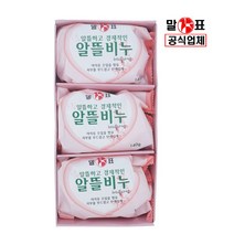 말표 알뜰비누 체리블라썸향 140gx3P/미용비누/세수비누