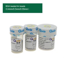 Bga 수리 주석 비드 컴퓨터 마더 보드 수리 칩 생산 용접 솔더 볼 직경 0.45mm 0.5mm 0.55mm, 01 0.45mm