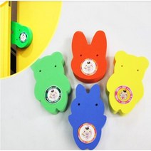 금강안전 손끼임방지 어린이 손보호 예방 문닫힘방지, 주황, 곰 전신
