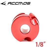 헬스용품 피트니스 운동기구 양궁 컴파운드 보우 액세서리용 1/8 인치 1/4 3/16 1 개 금속 핍사이트, 11 2-red-s