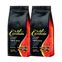 칸타타 이탈리안 로스트 1kg X 2개/로스팅 원두커피 원두콩