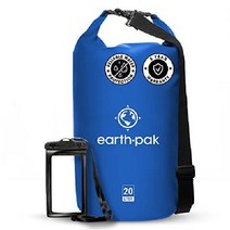 Earth Pak 등산 배낭 백팩 하이킹 여행 빽패킹 캠핑 경량 방수 가방 스포츠, 블루
