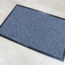 라라공방 현관 고무패킹 바닥 매트 발매트, 그레이, 1개