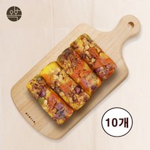 오복떡집 단호박떡 영양떡 단호박 찰떡 완두베기 호박고지 땅콩 호두 울타리콩 개별포장 수제떡, 1000g, 1set