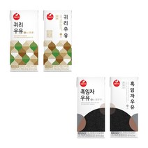 [서울우유] 귀리우유 190ml 24개 + 흑임자우유 190ml 24개 (총 48입), 24개+24개