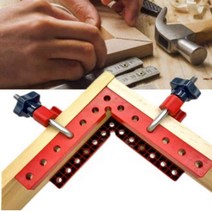 전문가용 목공 앵글 90도 코너 직각클램프 7PCS구성 110MM