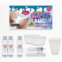 마켓덤 슬라임 키트 1세트 스트레스해소장난감 슬라임만들기세트 힐링장난감