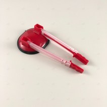 지퍼백 홀더 레드 비닐 봉투 음식 간편 담기 지지대 소분 벌리개 높이 조절