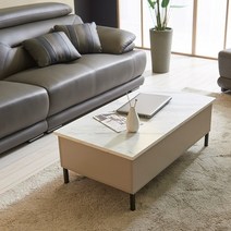 장인가구 뮤즈 리프트업 소파테이블, 멀바우