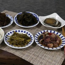 (전남오픈마켓)완도항아리속바다 황칠장아찌 530g 4종, D 슬라이스 황칠 전복장 570g