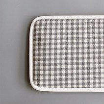 마롤로뜨 신생아 짱구 태열 쿨베개, 멜란체크 그레이