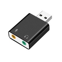 오인페 루프백 홈레코딩 입문용 오디오인터페이스 USB 사운드 카드 3.5mm 오디오 이어폰 어댑터 외부 7.1 마이크 헤드폰 컴퓨터 PC 용
