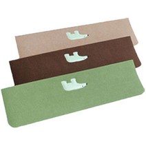 파파스 강아지 계단 미끄럼방지매트 애견 계단매트 복층 논슬립 패드, 계단매트 북극곰 브라운(55cm)