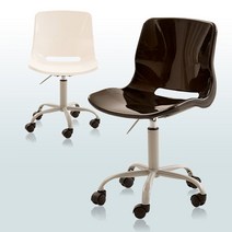 컴퓨터의자 미용실 학교 매장 응접실 바퀴의자, 본상품선택, 화이트