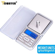 미니 전자 저울 골드 스털링 쥬얼리 용 고정밀 500gx0.1g 포켓 디지털 저울 주방 저울 용 균형 그램, 0.01g-100g