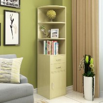 코너장 거실 다용도 책장 원룸 인테리어 원룸 틈새수납장 공간활용 인테리어 방꾸미기, M