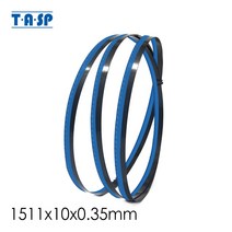 밴드쏘 1개 59-1/2 "1511mm 띠톱 블레이드 TPI 6 목재 절단 밴드 톱날 1511x10x0.35mm 목공 도구 액, 01 TPI 6