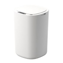 똑똑한 스마트 자동 센서 휴지통 인테리어 쓰레기통 화장실 종량제 미니휴지통 4color, 고급형, 화이트