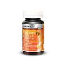 내츄럴플러스 비타민B50 앤 C 1100mg x 90정