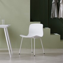 [모던하우스가구]체리 와이드 식탁체어 화이트 / GSDL0621006GS