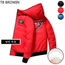 TB BROWIN M-5XL 스키복 양면으로 입다 코트