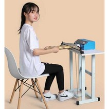 자동 비닐 접착기 자동접착기 페달형 밀봉 포장기, 실링30cm폭0.6mm필름절단및실링